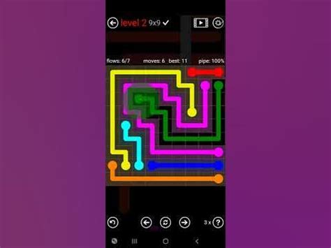 How To Solve Flow Free 9x9 Mania Level 2 Hard Board Walk.